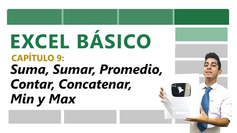 Funciones De Excel Suma Sumar SI Promedio Promedio SI Contar