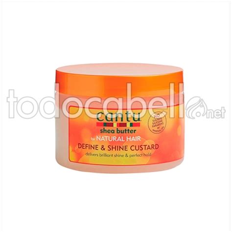 Cantu Shea Butter Natural Hair Define Shine Custard G Oz