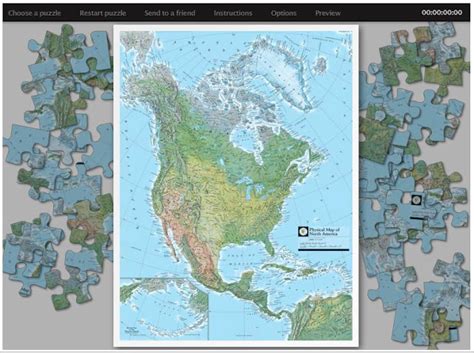 Mystery Playground: Geography Puzzles