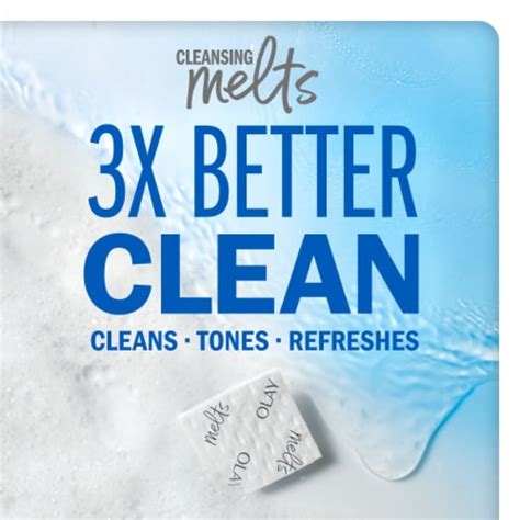 Olay Cleansing Melts Vitamin C Face Cleanser 12ct 12 Ct Kroger