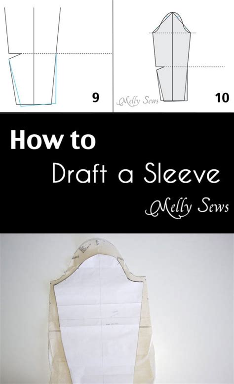 How to Make a Sleeve Pattern - And How to Fit a Sleeve - Melly Sews