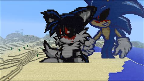 Tails Pixel Art Grid