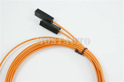 100cm Most Fiber Optic Cable Male And 2pcs Break Cable Connector For Benz Audi Bmw Ebay