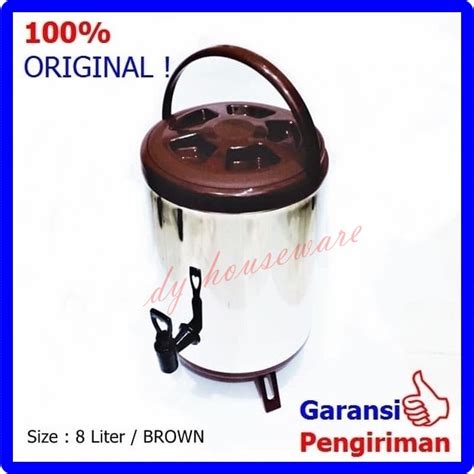 Jual Termos Dispenser Air Panas Dan Dingin Water Jug Milk Tea Bucket