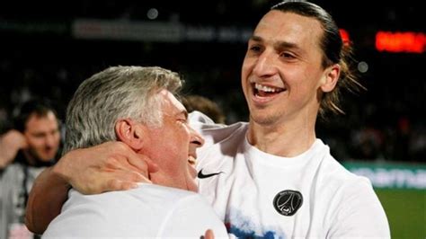 Zlatan Ibrahimovic Carlo Ancelotti Dago Fotogallery