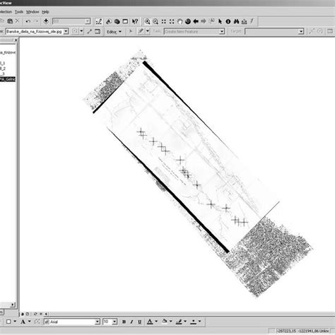 Georeferencing historical mining map | Download Scientific Diagram