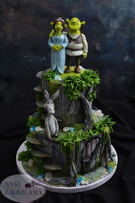 Shrek Cake | Shrek cake, Shrek, Character cakes