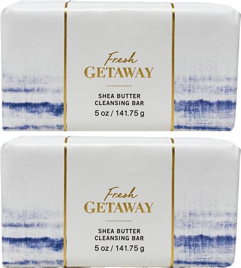 Bath And Body Works Fresh Getaway Shea Butter Cleansing Bar