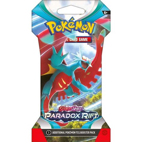 Pokemon TCG Scarlet Violet Paradox Rift Booster Pack Toy Sense