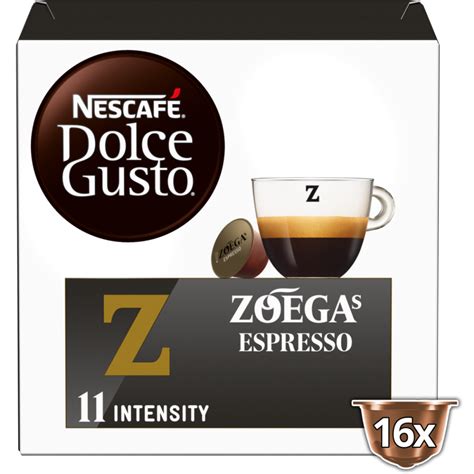 Zoégas Espresso 16 kapslar till kapselmaskin NESCAFÉ Dolce Gusto