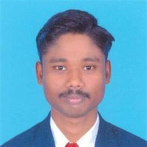 P Senthil Kumar Professor Associate M Sc B Ed M Phil Pgdca