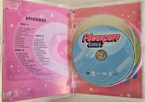 THE POWERPUFF GIRLS Season 1 DVD Set | 3 x Discs R4 | Cartoon Animation ...