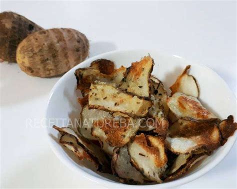 Chips de Inhame - Receita Natureba