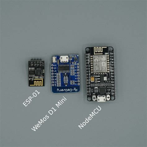 ESP8266 Pinout Overview ESP 01 NodeMCU WeMos D1 Mini DIYI0T