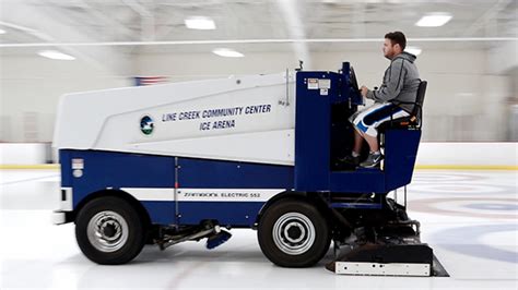 Driving the Zamboni is a cool job to have on a hot summer day | Kansas ...