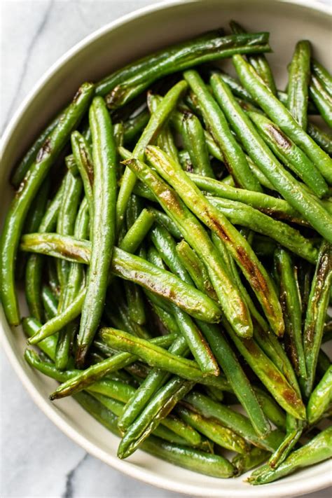 Easy Roasted Green Beans • Salt And Lavender