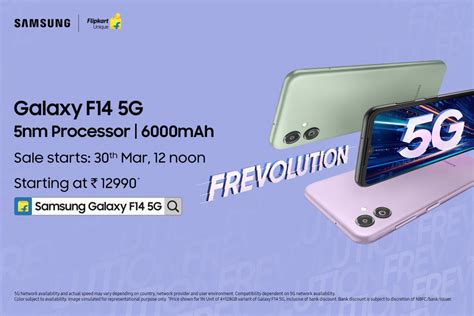 Samsung Unveils Galaxy F14 5g With Segment Only Features 5nm Processor And 6000 Mah Battery At