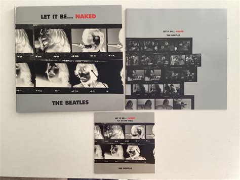 Beatles LP Let It Be Naked Booklet Single Ecke Defekt Kaufen