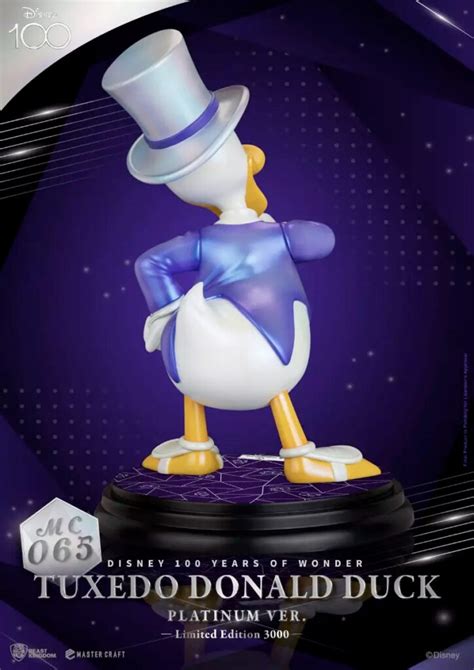 Pato Donald Master Craft Disney 100 Anos Estátua de Luxo Beast