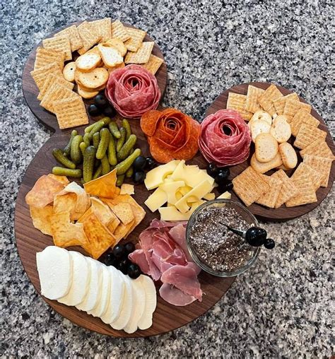 Mickey Charcuterie Board Cutting Board Serving Board Etsy