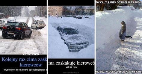 Zima Znowu Zaskoczy A Kierowc W I Drogowc W Naj Mieszniejsze Memy O