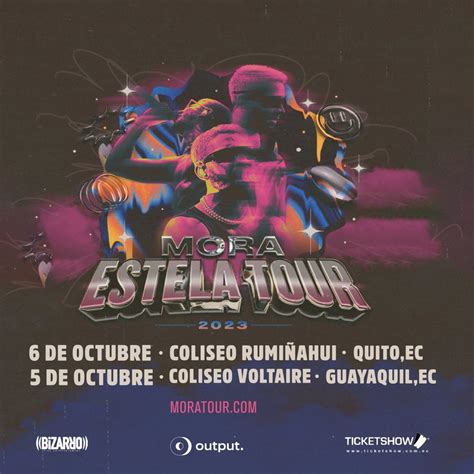 Ticket Show On Twitter YA A LA VENTA Vuelve Mora A Ecuador Con Su