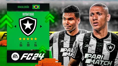 RECONSTRUINDO O BOTAFOGO MODO CARREIRA EA FC 24 YouTube