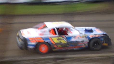 Stock Car Heat 2 Marshalltown Speedway 09 16 17 YouTube