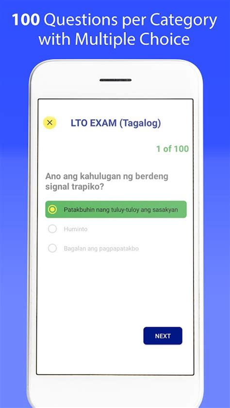 Android 용 LTO Driver s License Exam Reviewer APK 다운로드