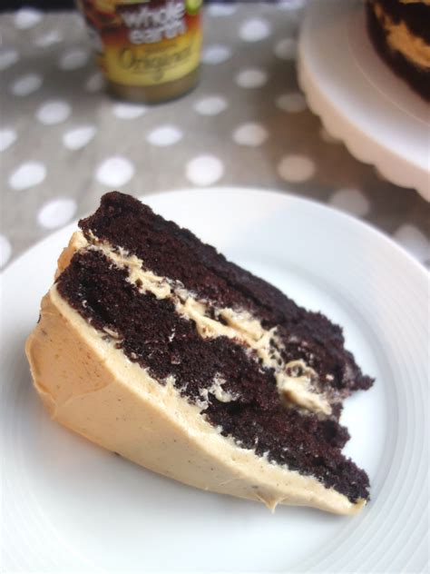 Chocolate Cake With Peanut Butter Frosting