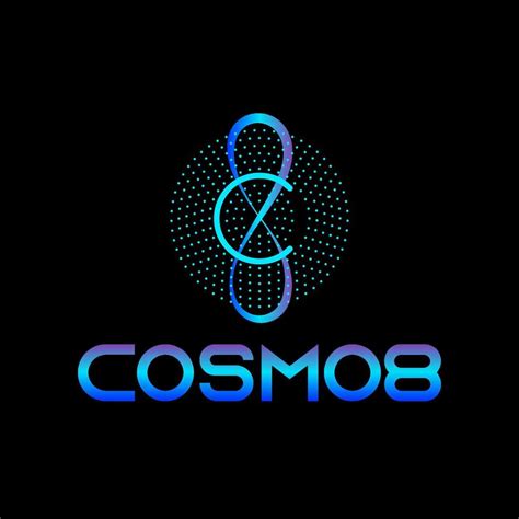 COSMOS logo design 10596950 Vector Art at Vecteezy