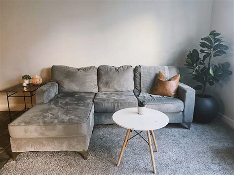 Less is More: Our Chic & Sleek Minimalist Living Room - The Robinson Nest