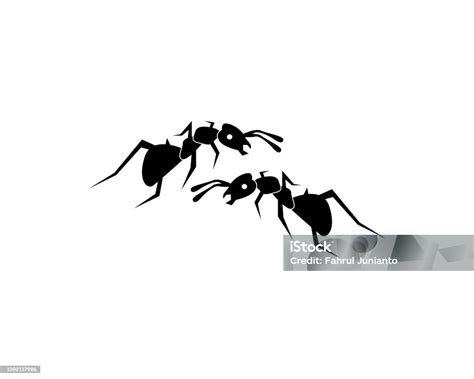 desain ilustrasi vektor semut ilustrasi stok  gambar