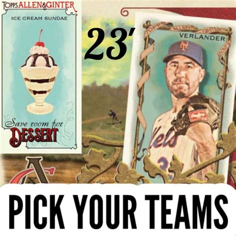 2023 TOPPS ALLEN GINTER BASEBALL HOBBY 6 BOX HALF CASE BREAK 7