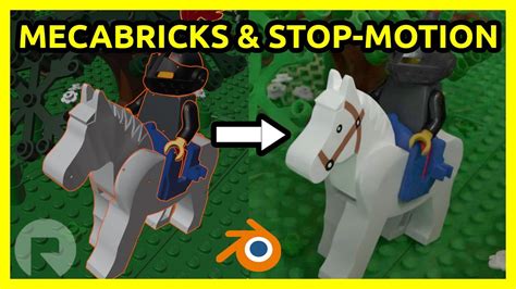 Using Mecabricks With Lego Stop Motion In Blender Brickfilm