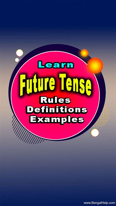 Learn About Future Tense