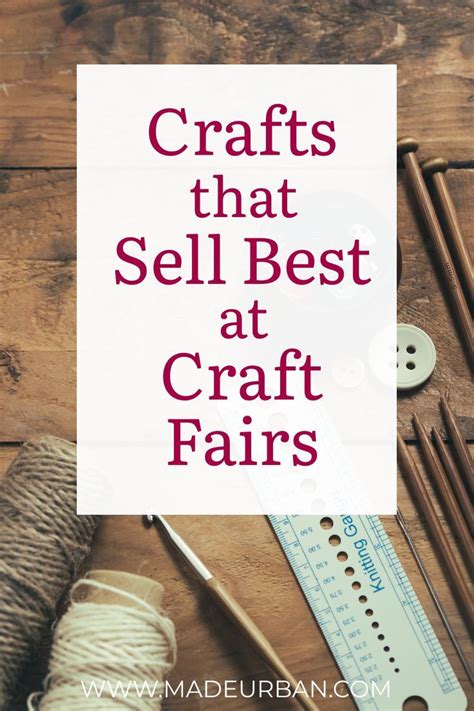 What Sells Best At A Craft Show 2024 Made Urban Craft Fairs Diy