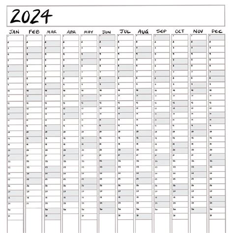 2024 Wall Planner 2024 Wall Calendar — Sarah Firth