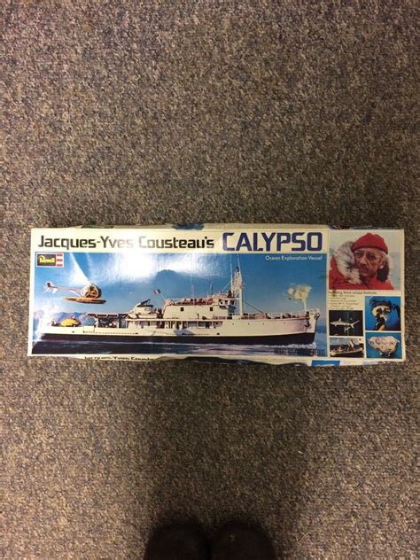 Revell Jacques Yves Cousteau S Calypso Research Ship Rare