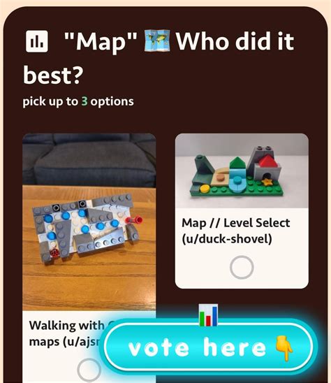 Chart The Course 🗺️ Cast Your Vote For Map” Theme 📊🔥 Rminilego