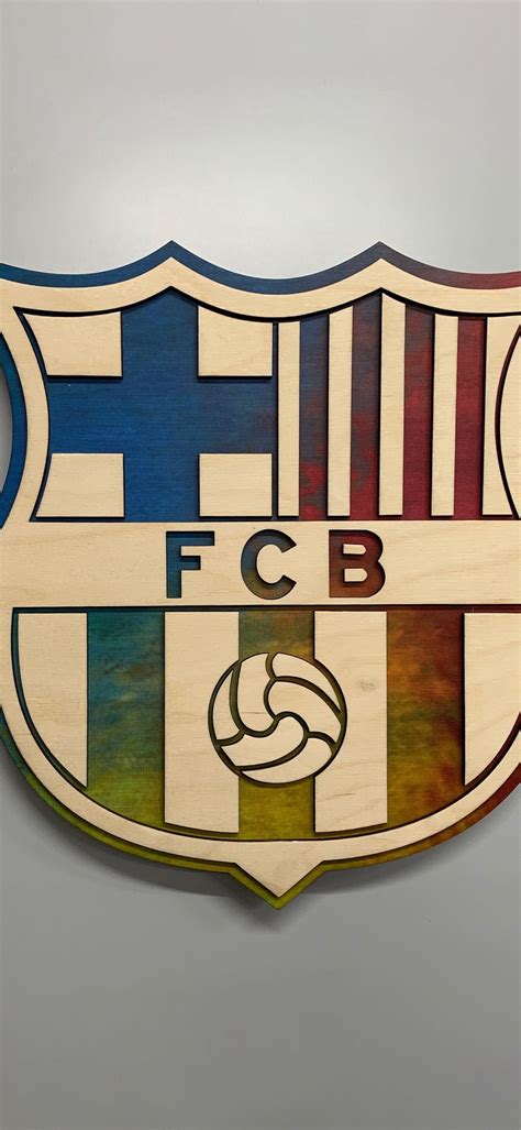 FC Barcelona Wallpaper 4K, Badge, Football club, FCB, 5K