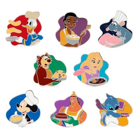 Disney Magical Chefs 2-Piece Mystery Pin Blind Pack