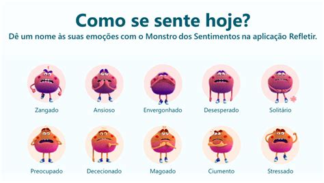 Descobrir emoções o Monstro dos Sentimentos