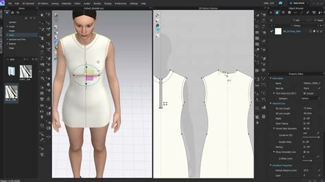 How To Make A French Sleeve Mini Dress In Clo3d Step By Step Tutorial