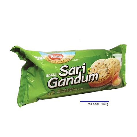 Roma Biskuit Sari Gandum Kemasan ROLL 149g Lazada Indonesia