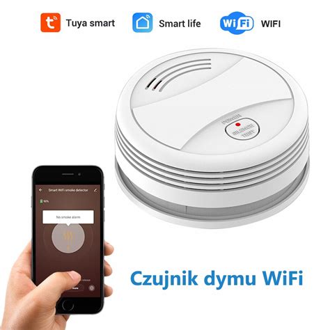 Czujnik Alarm Dymu Wifi Aplikacja Tuya Smart Life Houseiq Wszystko