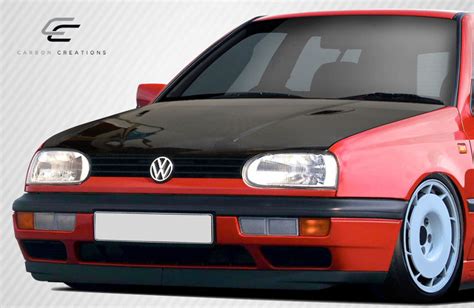 Carbon Fiber Fibre Hood Body Kit For Volkswagen Golf Volkswagen