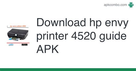 hp envy printer 4520 guide APK (Android App) - Free Download