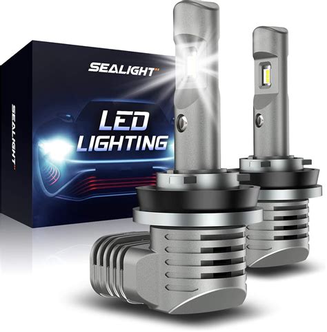 SEALIGHT Scoparc S2 H11 H8 H9 LED Headlight Bulbs Low Beam Fog Light