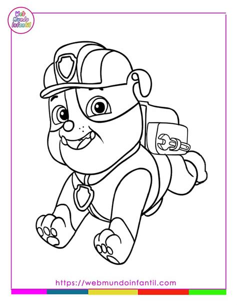 Dibujos De Paw Patrol Para Colorear Imprimir Y Pintar